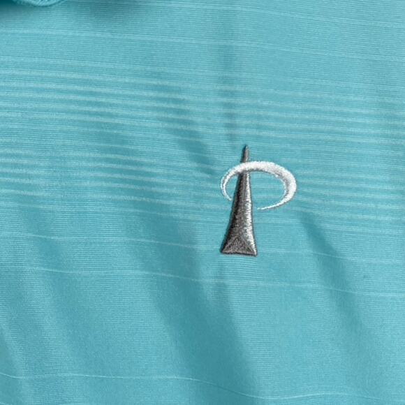 Under Armour Loose Catalyst Heatgear Golf Polo Shirt Men's 2XL Blue Causal - Picture 3 of 10